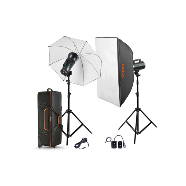 Godox GS400II-E Studio Flash Kit (2*head)